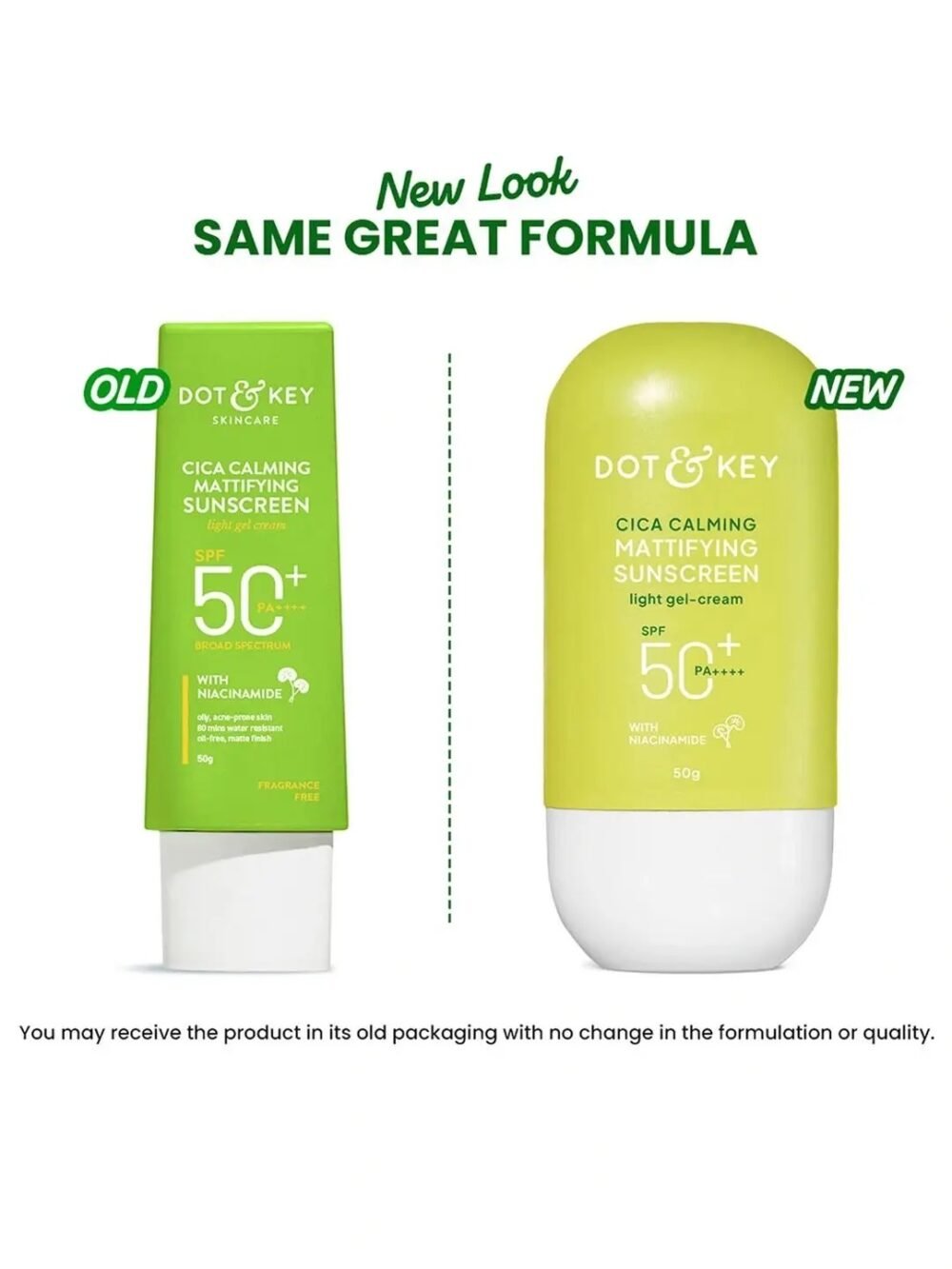 Cica Calming Mattifying Sunscreen SPF 50+ - 50g