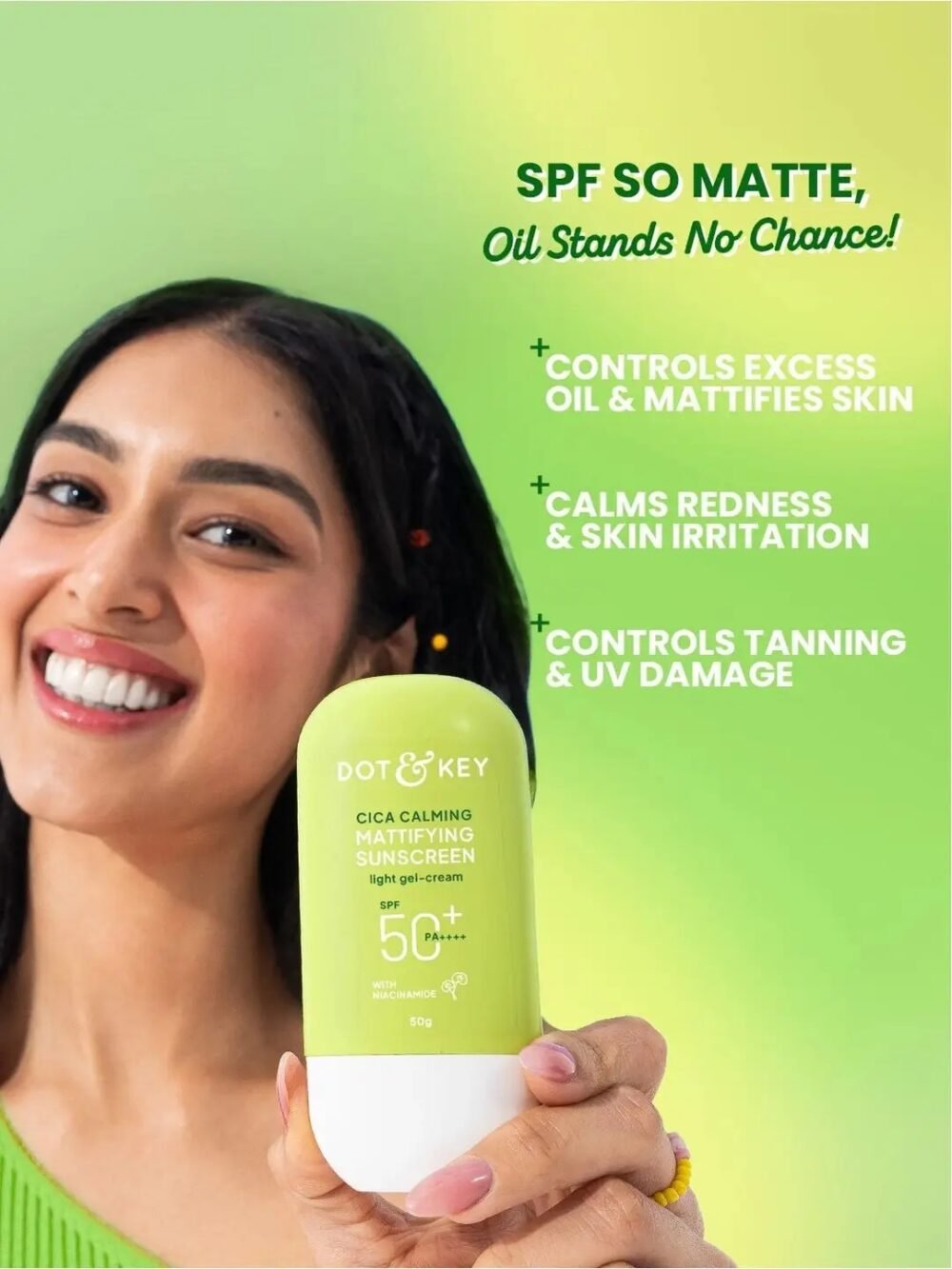 Cica Calming Mattifying Sunscreen SPF 50+ - 50g