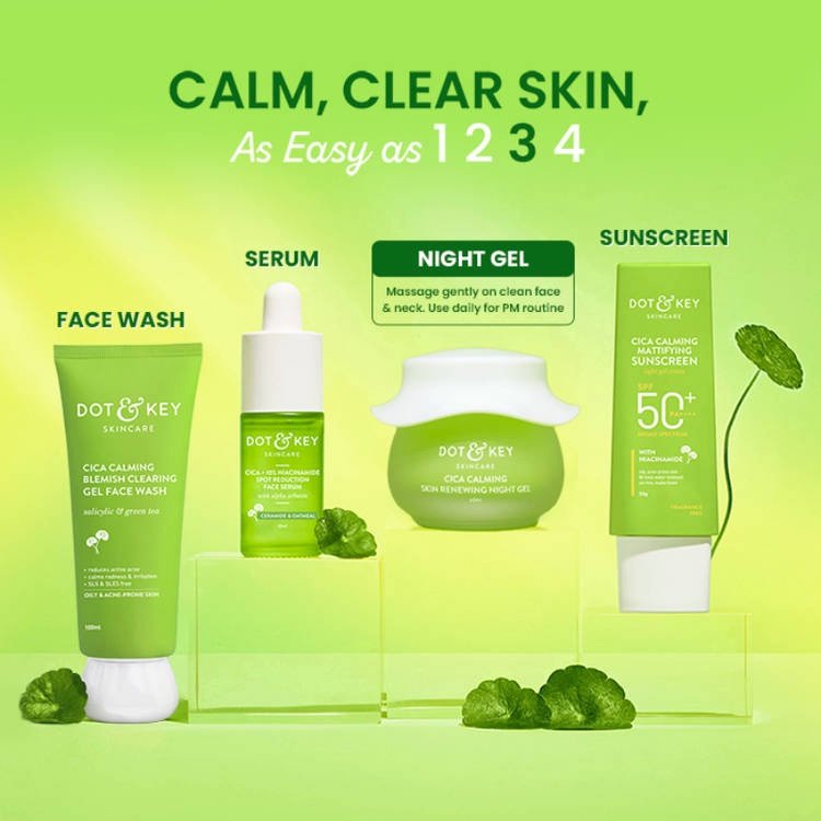 Cica Calming Skin Renewing Night Gel - 60ml