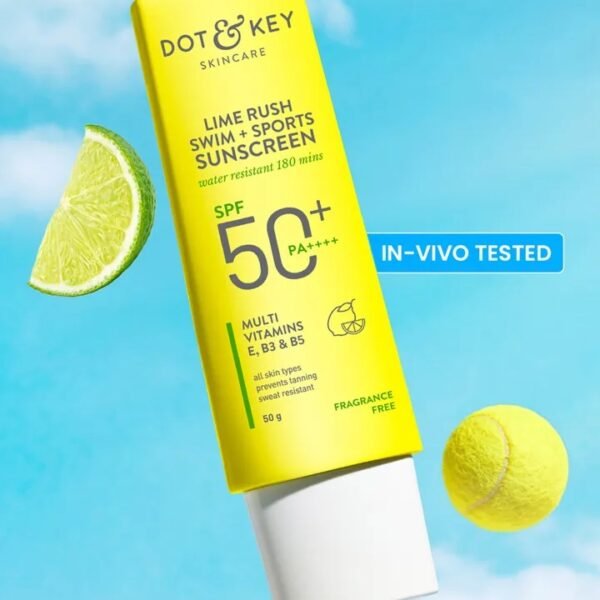 Lime Rush Swim + Sports Sunscreen SPF 50+ PA++++ - 50g