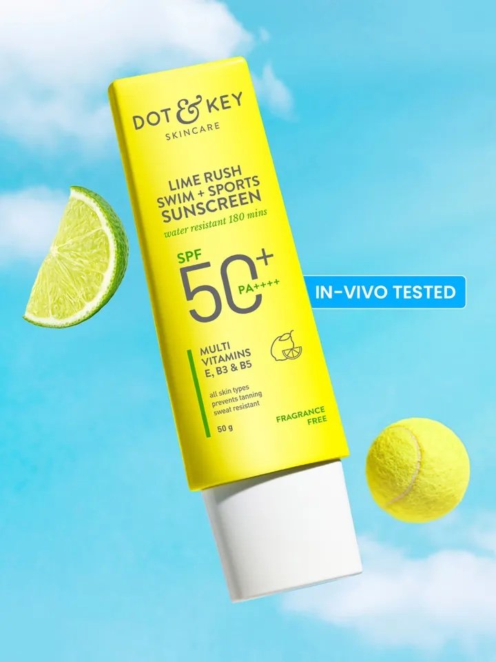 Lime Rush Swim + Sports Sunscreen SPF 50+ PA++++ - 50g
