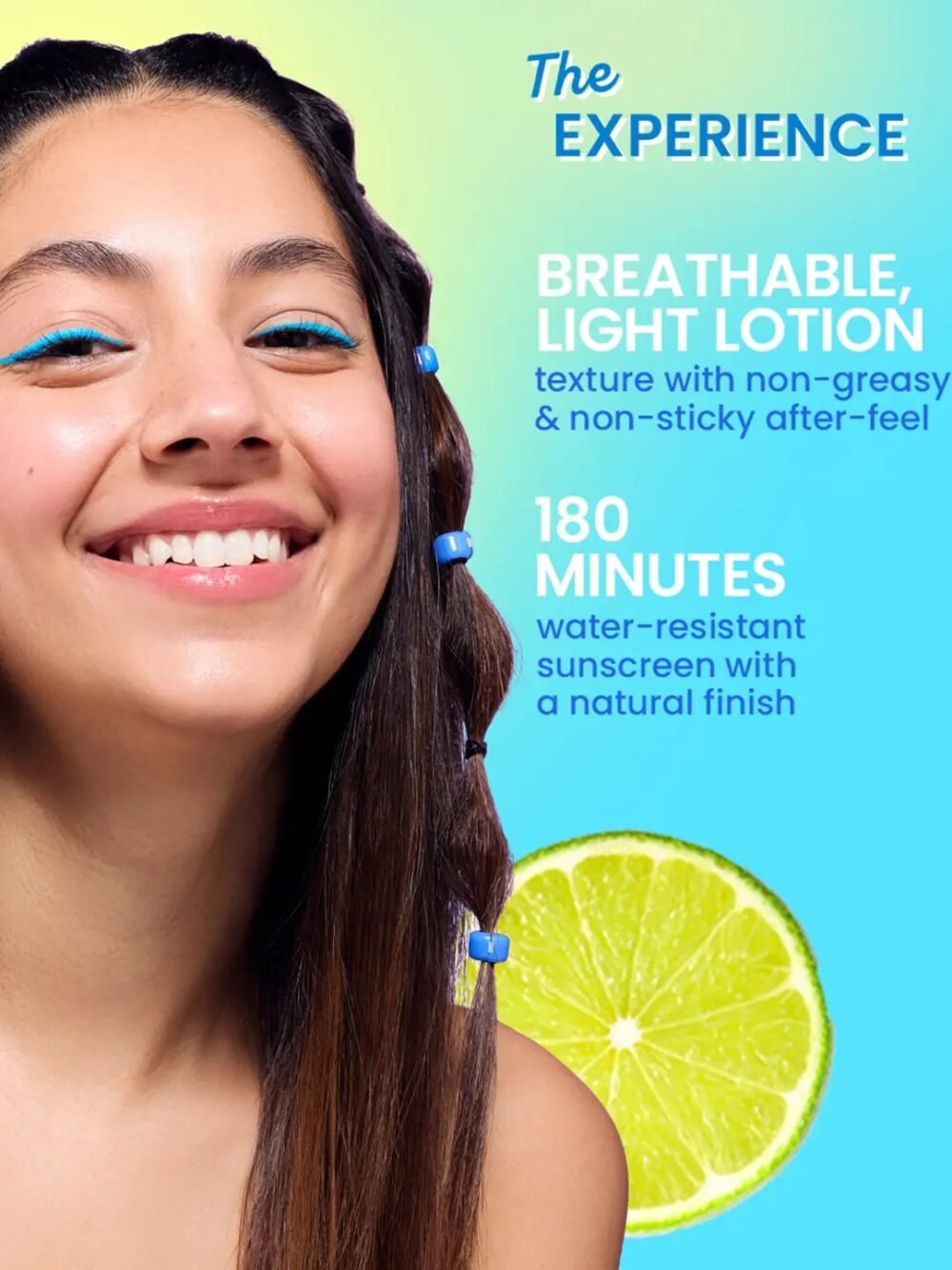 Lime Rush Swim + Sports Sunscreen SPF 50+ PA++++ - 50g