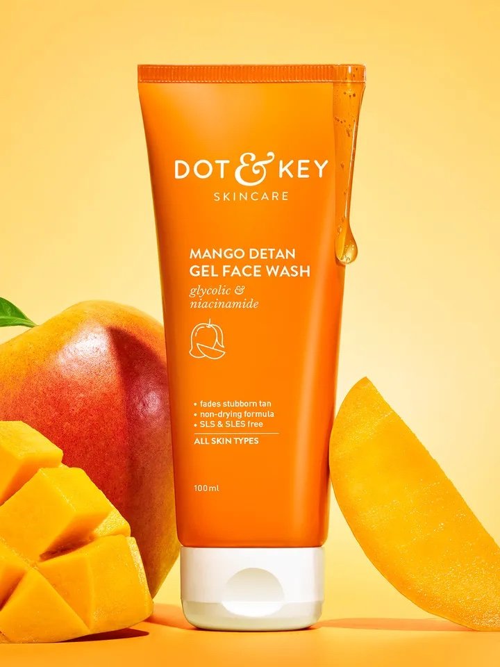 Mango Detan Gel Face Wash - 100ml
