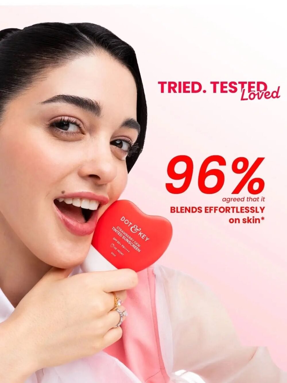 Strawberry Dew Tinted Sunscreen SPF 50+ PA++++