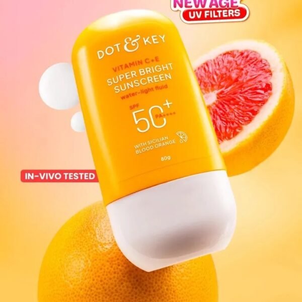 Vitamin C+E Super Bright Sunscreen SPF 50+ PA++++ - 80g