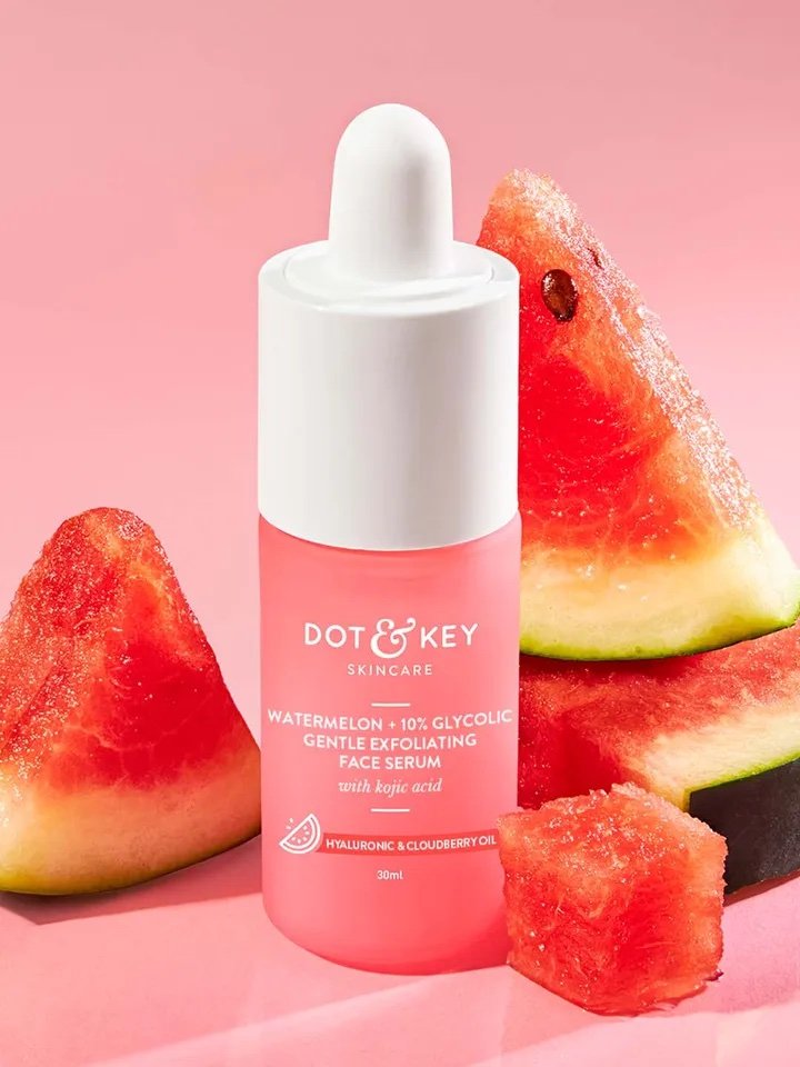 Watermelon + 10% Glycolic Gentle Exfoliating Face Serum - 30ml