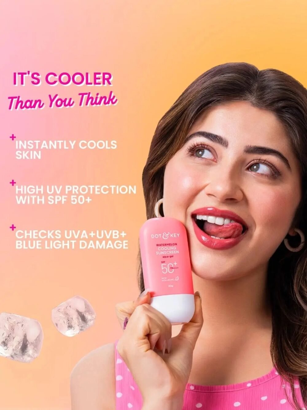 Watermelon Cooling Sunscreen SPF 50+ PA++++ - 50g