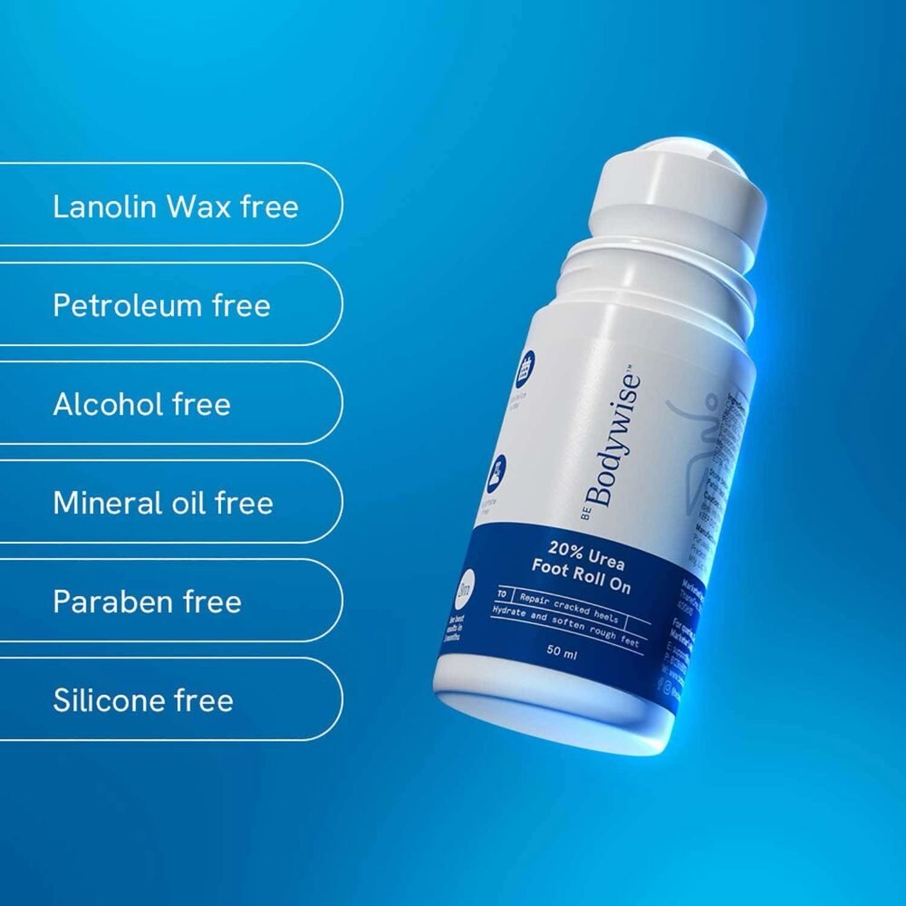 Be Bodywise 20% Urea Foot Roll On - 50ml