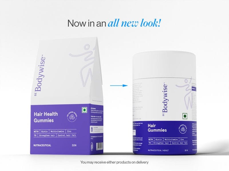 Be Bodywise Hair Health Gummies - 30 Gummies