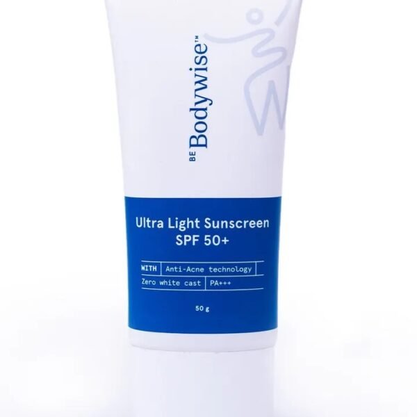 Be Bodywise Ultra Light Sunscreen SPF 50+ PA++++ - 50g