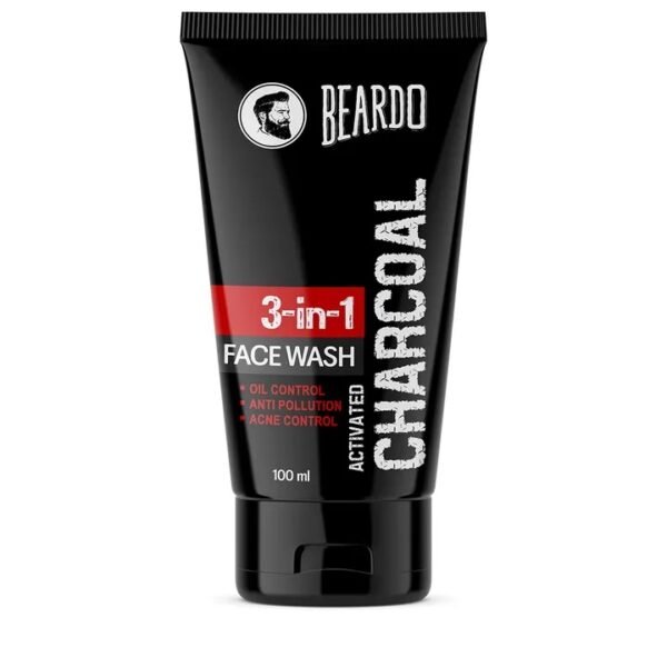 Beardo Activated Charcoal Face Wash - 100ml