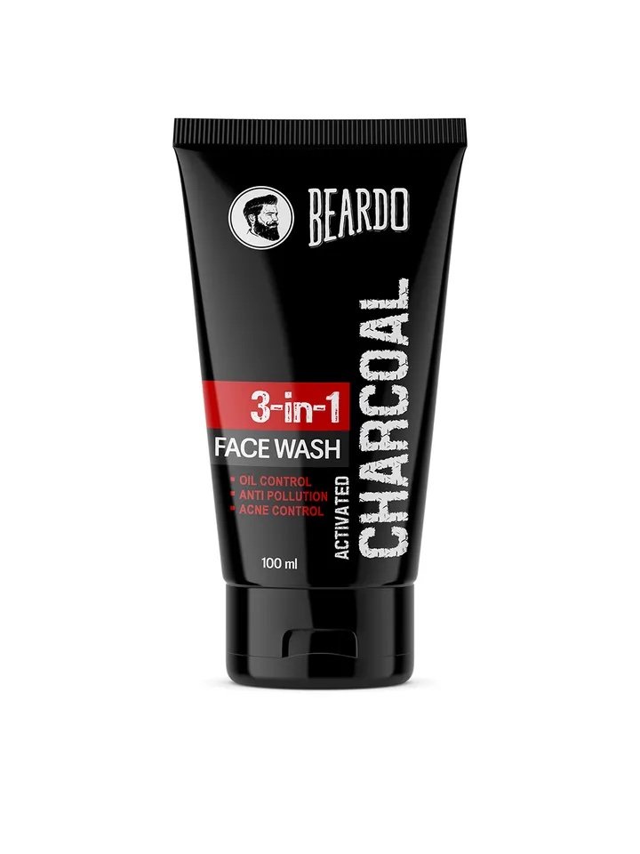 Beardo Activated Charcoal Face Wash - 100ml