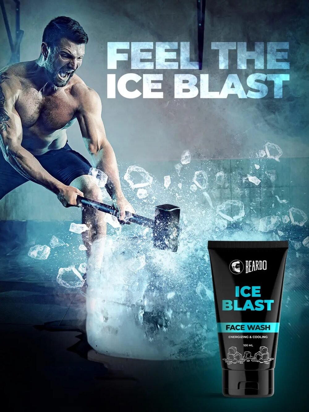 Beardo Ice Blast Face Wash - 100ml