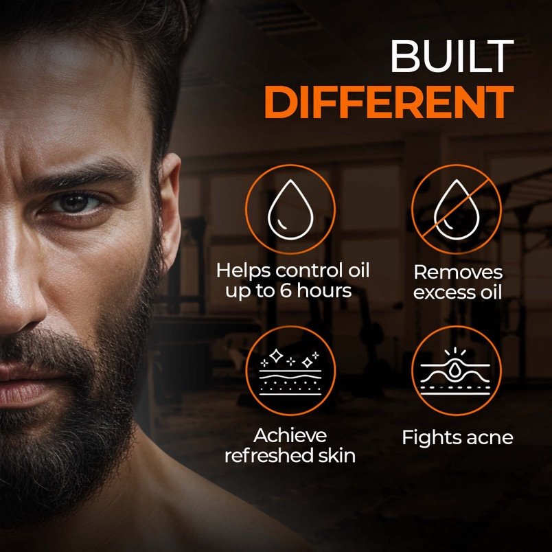 Beardo Sport Deep Cleansing Face Wash Oil Clear Cooling Menthol - 100g