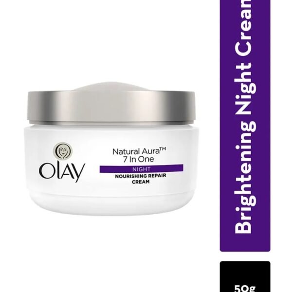 Olay Natural Aura 7 IN ONE Night Nourishing Repair Cream - 50g