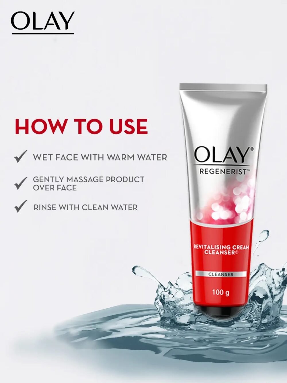 Olay Regenerist Revitalising Cream Cleanser - 100g