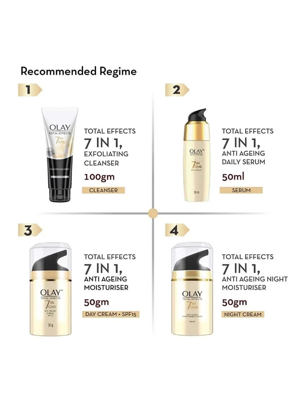 Olay Total Effects 7 in One Anti-Ageing Day Cream Normal SPF 15 - 20g