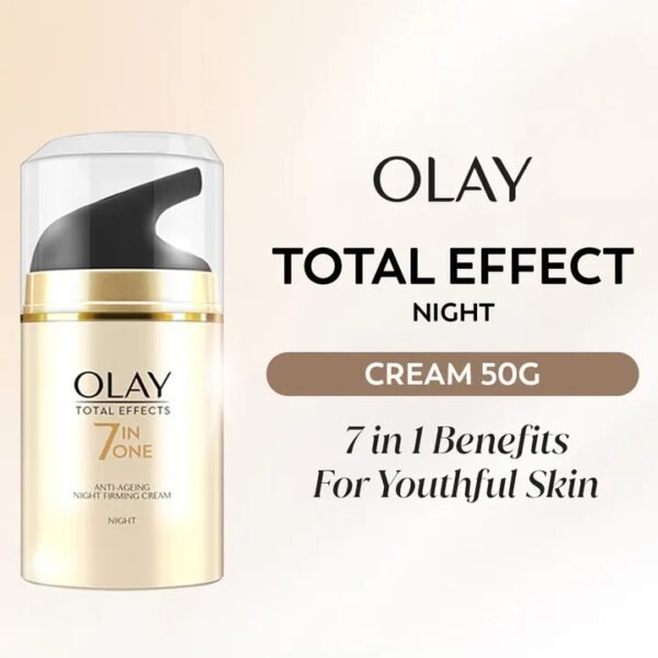 Olay Total Effects 7 in One Anti-Ageing Night Cream - 50g