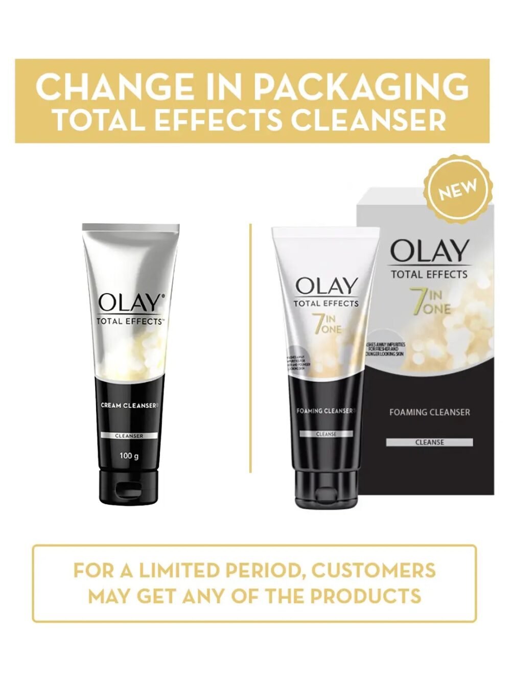 Olay Total Effects 7 in One Foaming Cleanser - 100g