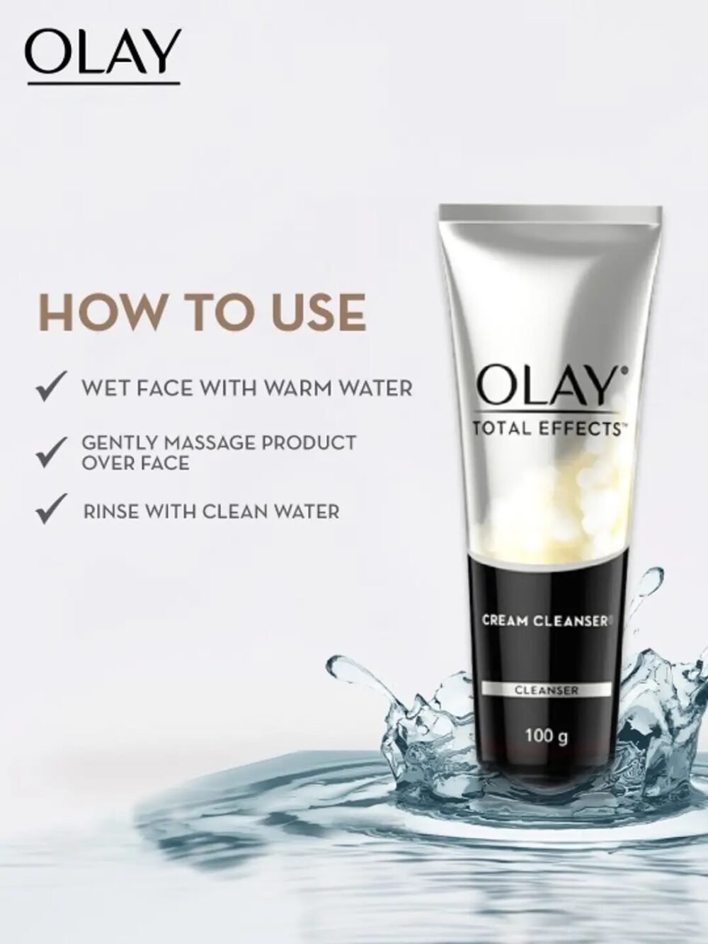 Olay Total Effects 7 in One Foaming Cleanser - 100g