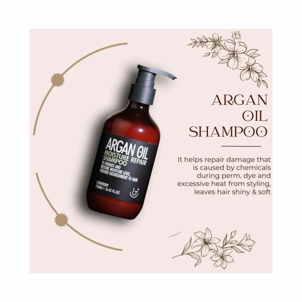 Argan Oil Moisture Repair Professional Shampoo - 250ml