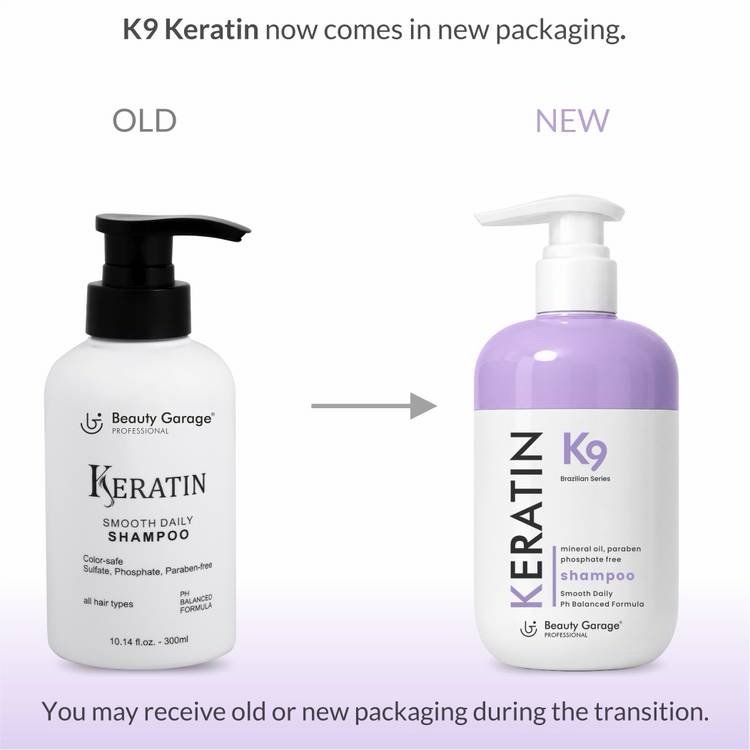 Beauty Garage Keratin Smooth Daily Shampoo - 300ml
