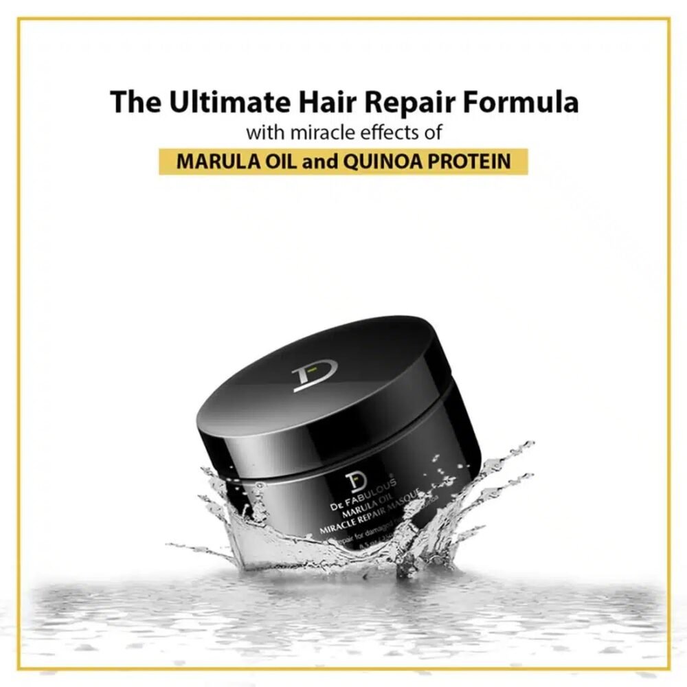 De Fabulous Professional Marula Oil Miracle Repair Masque - 1000ml
