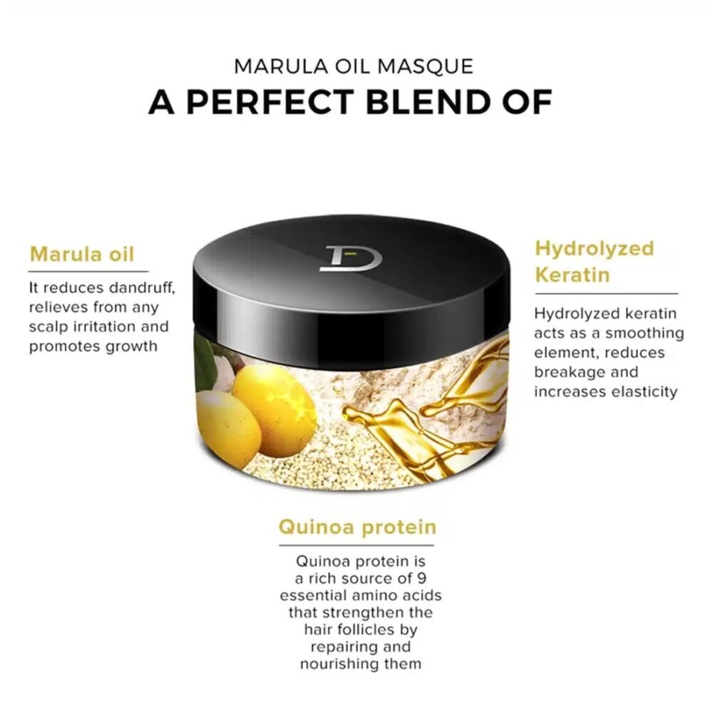 De Fabulous Professional Marula Oil Miracle Repair Masque - 1000ml