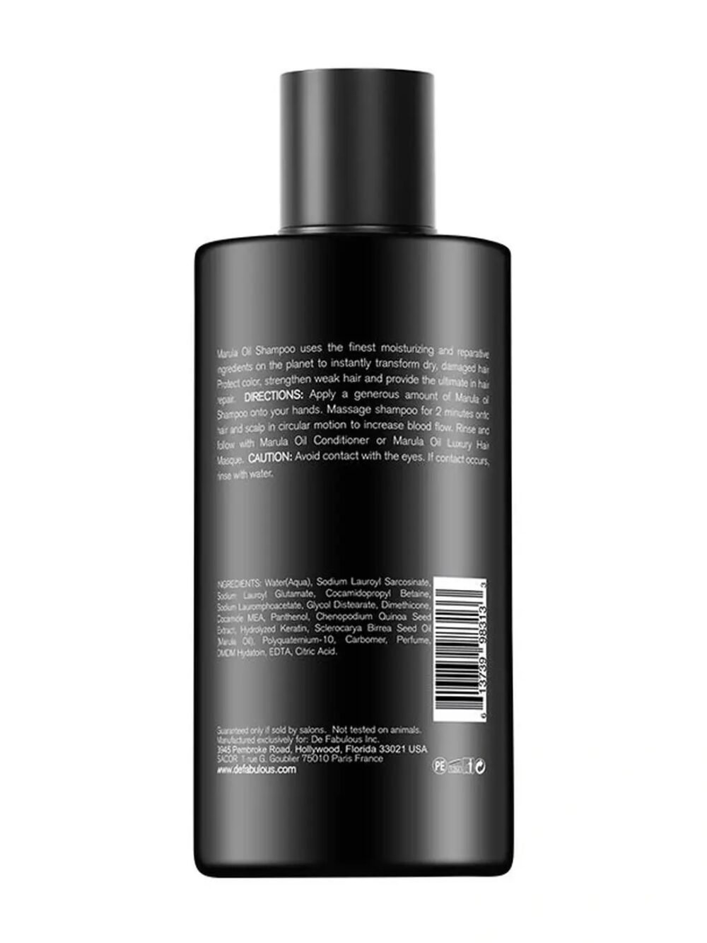 De Fabulous Professional Marula Oil Shampoo - 250ml