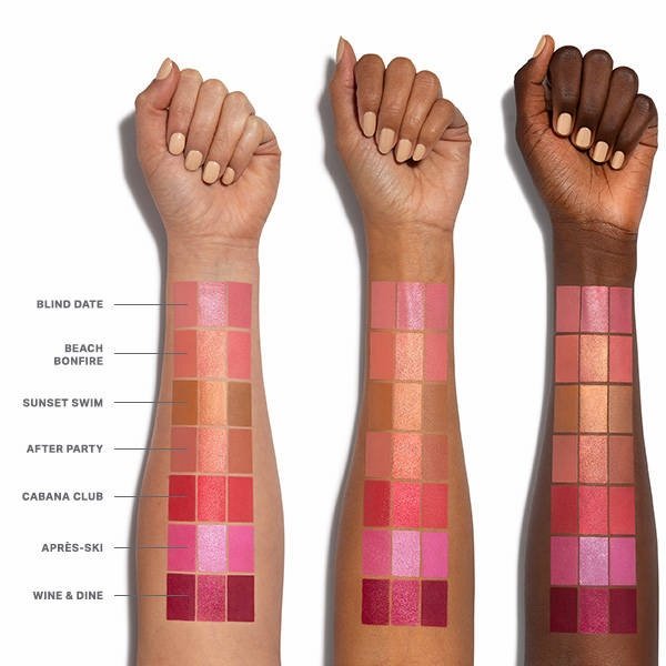 MORPHE Cheek Thrills Multi-Finish Face Trio — Cabana Club, 10.8g