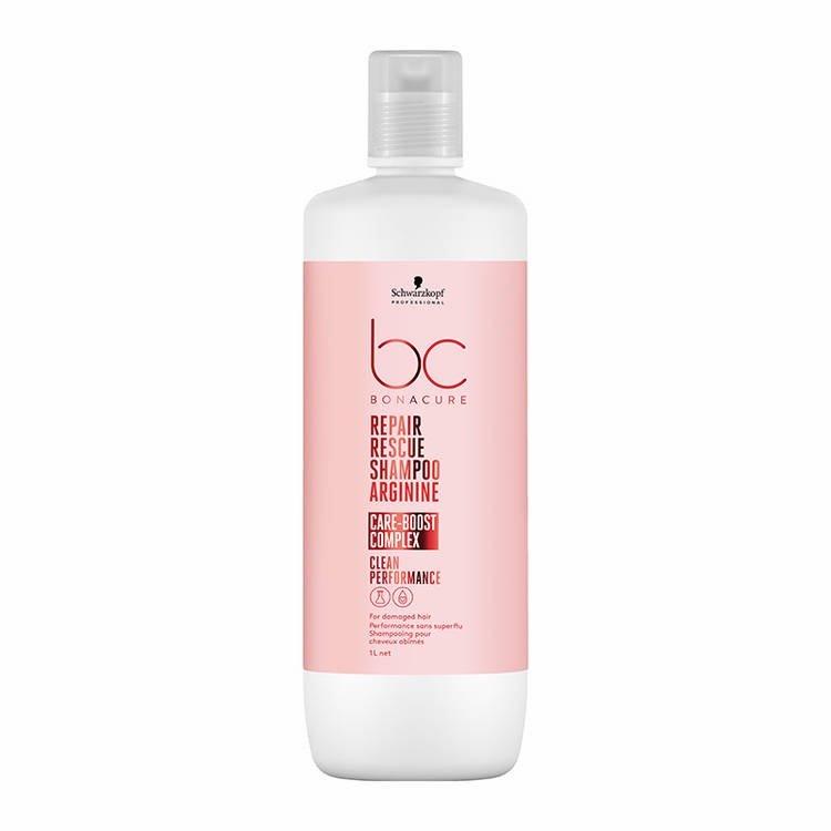 Schwarzkopf Professional Bonacure Repair Rescue Arginine Repair Shampoo for Damaged Hair - 1000ml