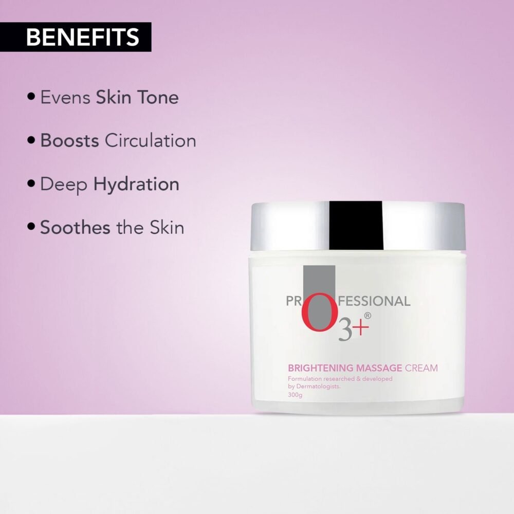 O3+ Professional Brightening Massage Cream 300g