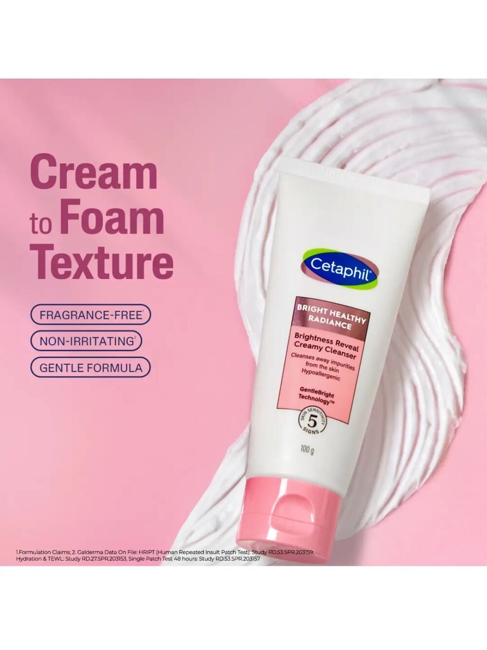 Cetaphil Brightness Reveal Creamy Cleanser 100g
