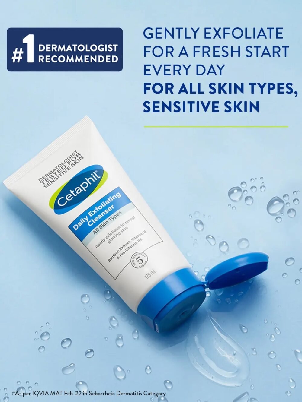 Cetaphil Daily Exfoliating Cleanser 178ml