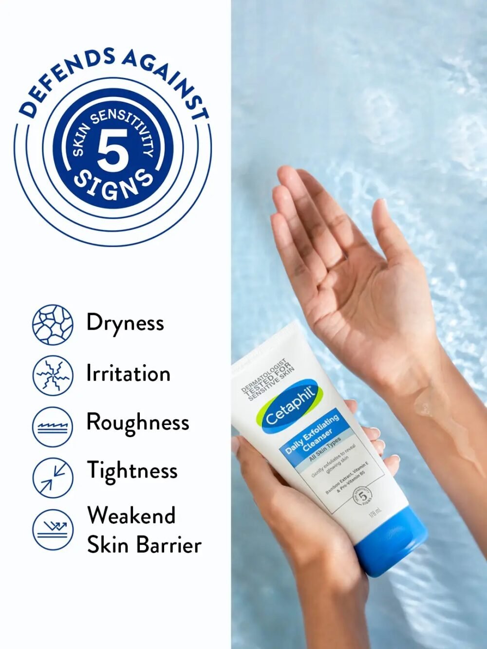 Cetaphil Daily Exfoliating Cleanser 178ml