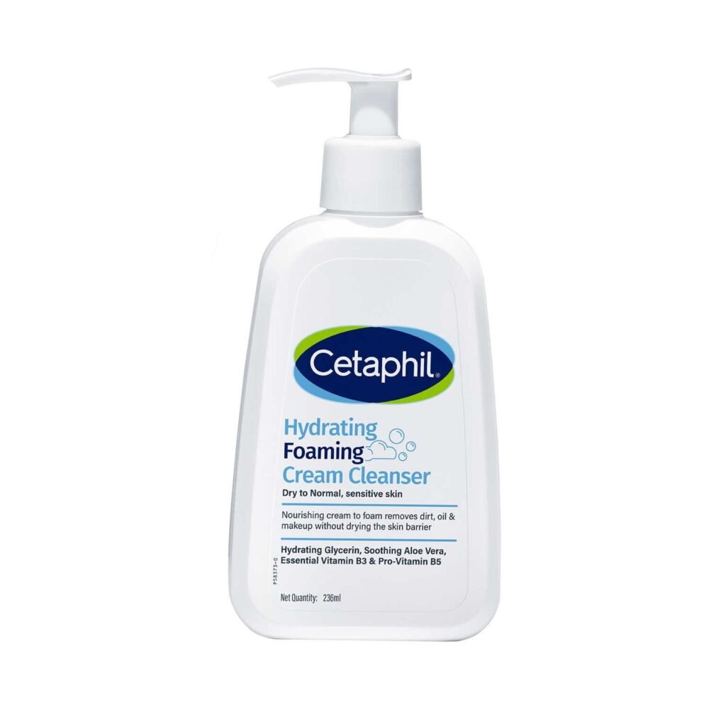 Cetaphil Hydrating Foaming Cream Cleanser 236ml