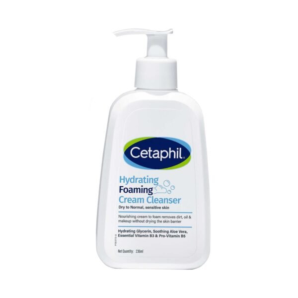 Cetaphil Hydrating Foaming Cream Cleanser 236ml