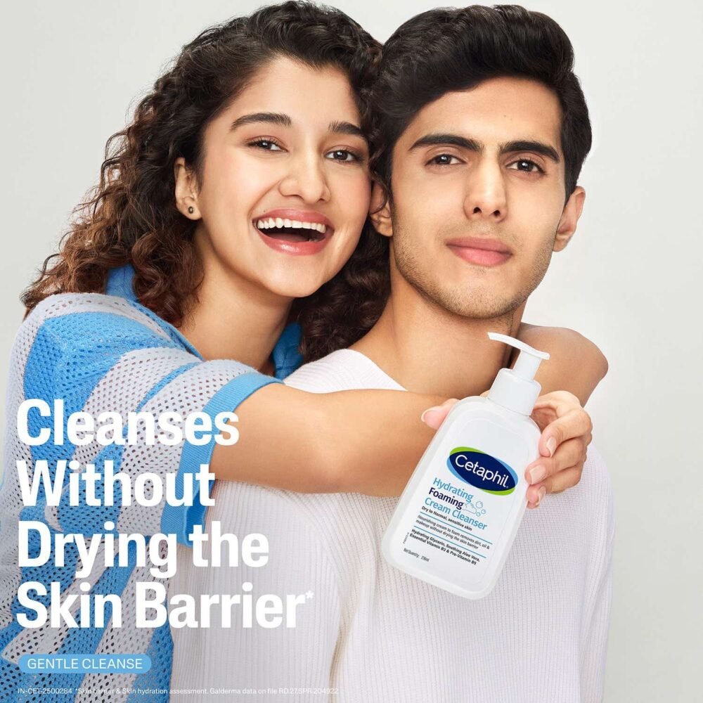 Cetaphil Hydrating Foaming Cream Cleanser 236ml