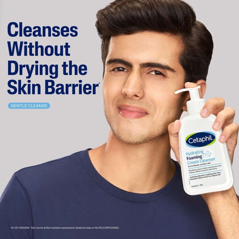 Cetaphil Hydrating Foaming Cream Cleanser 236ml