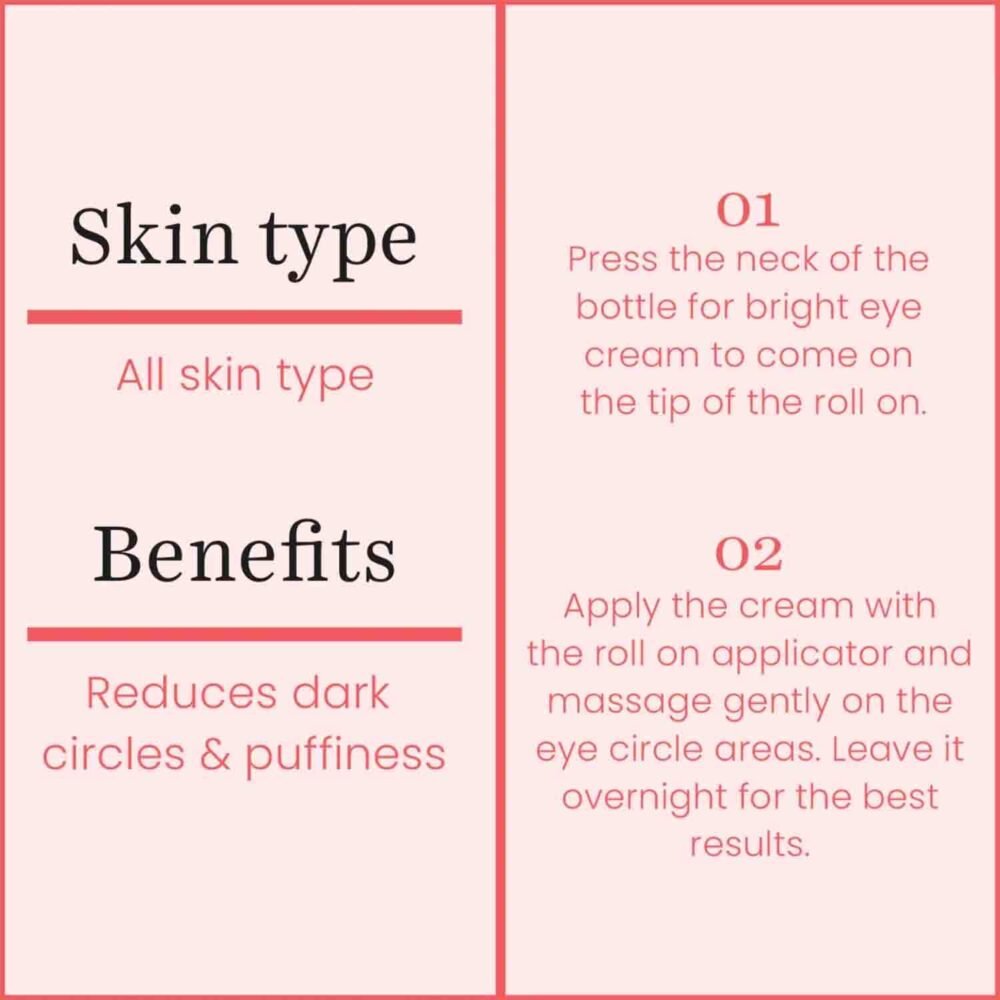 O3+ Professional Bright Eye Cream 15g