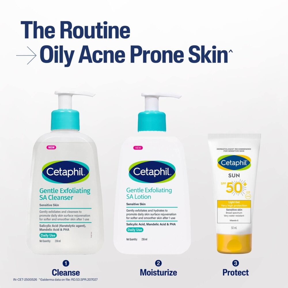 Cetaphil Gentle Exfoliating SA Cleanser 236ml