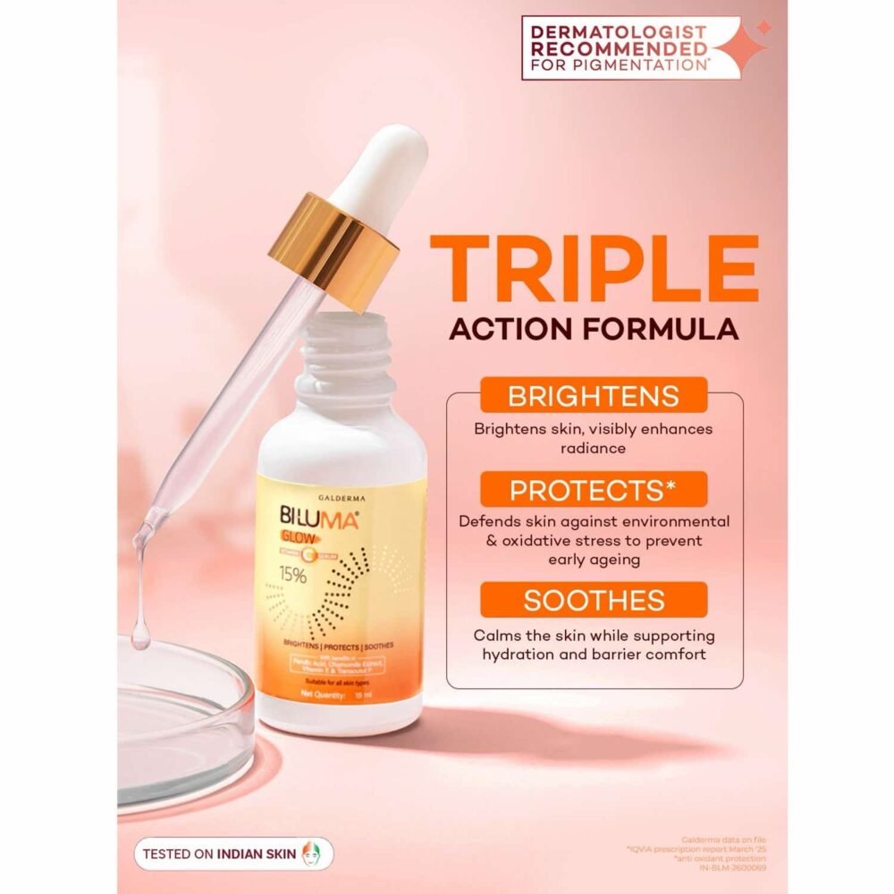 Biluma Glow Vitamin C Serum 15% 15ml