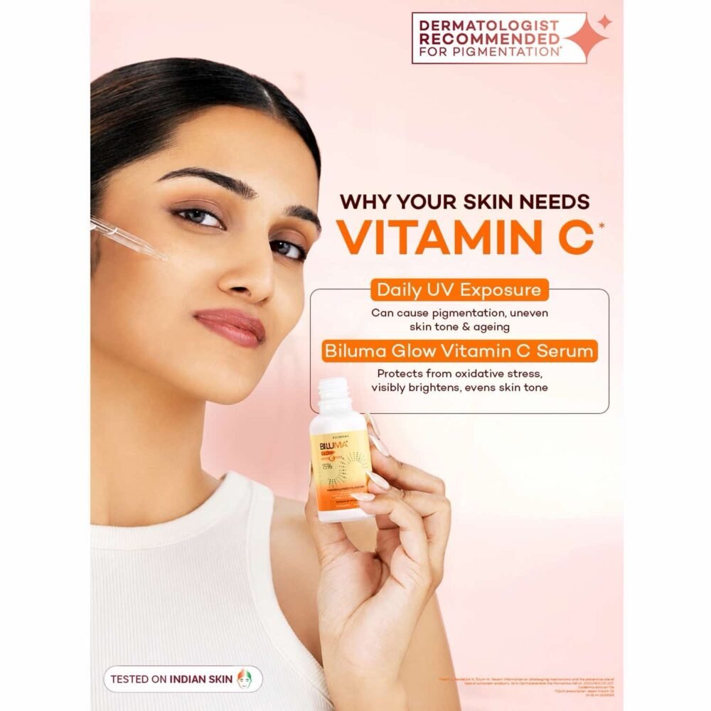 Biluma Glow Vitamin C Serum 15% 15ml
