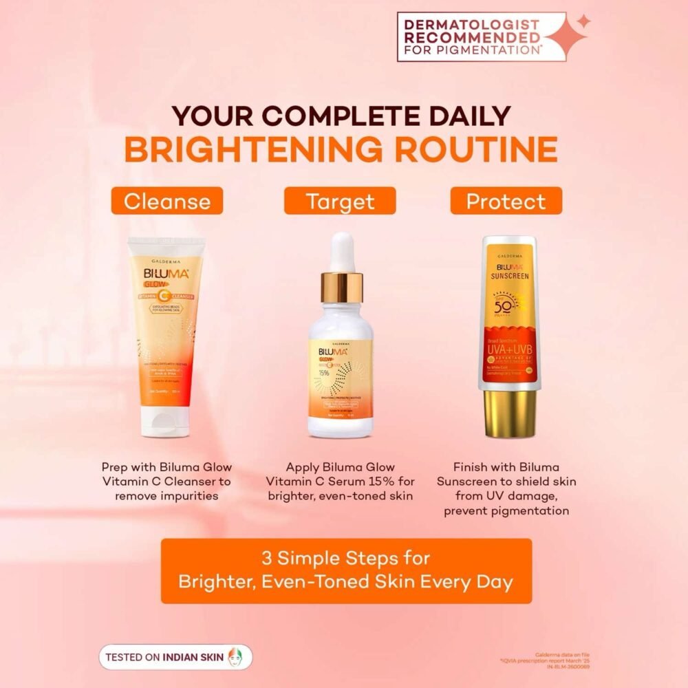 Biluma Glow Vitamin C Serum 15% 15ml