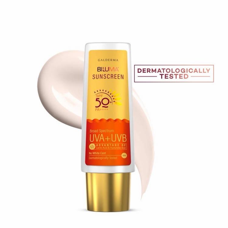 Biluma Sunscreen SPF 50+ PA+++ UVA+UVB 50ml