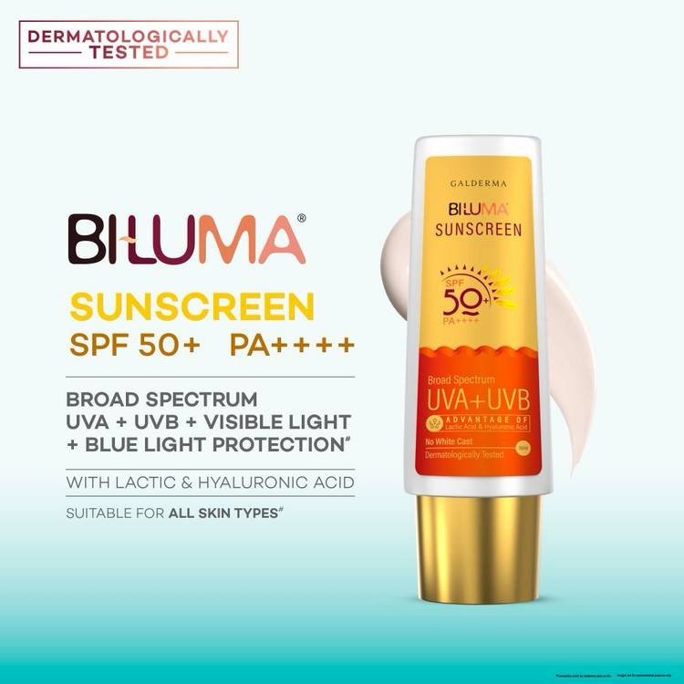 Biluma Sunscreen SPF 50+ PA+++ UVA+UVB 50ml
