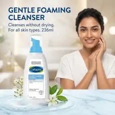 Cetaphil Gentle Foaming Cleanser 236ml