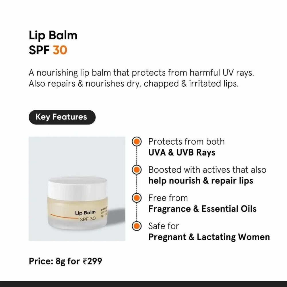 Minimalist SPF 30 Lip Balm 8g