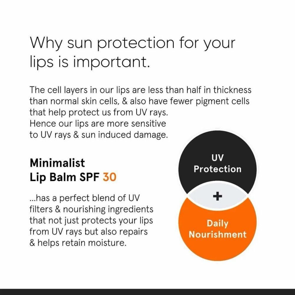 Minimalist SPF 30 Lip Balm 8g