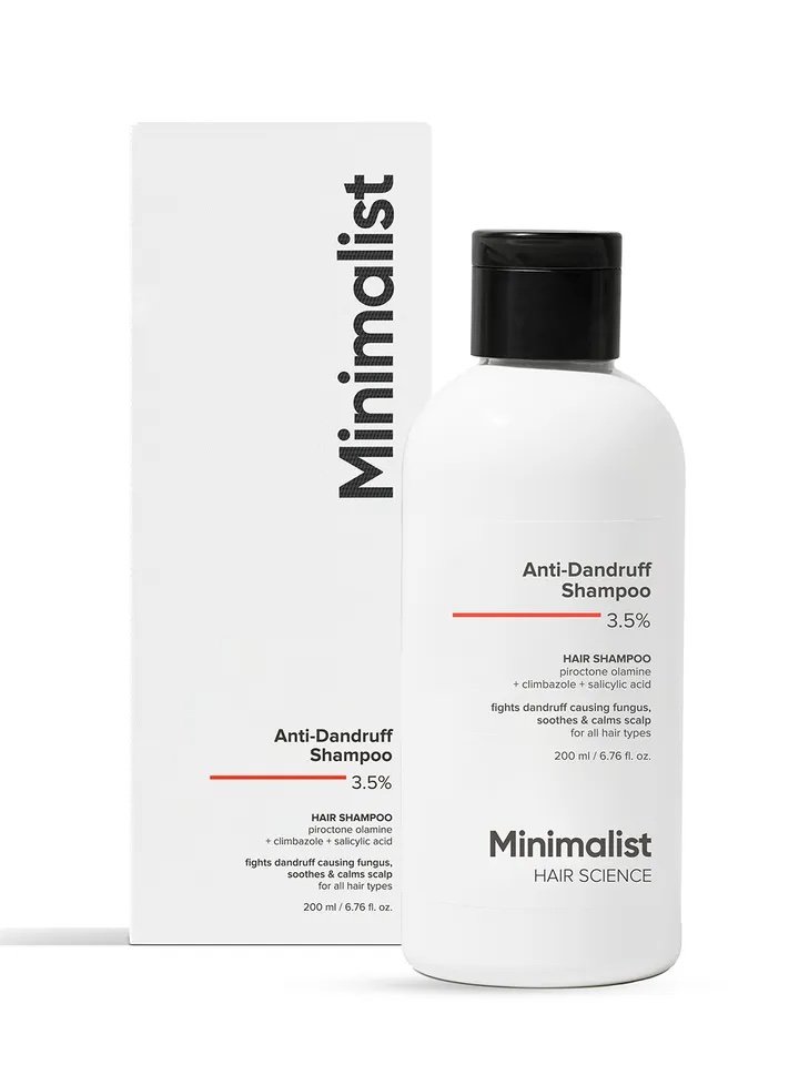 Minimalist Anti-Dandruff Shampoo 3.5% Piroctone Olamine